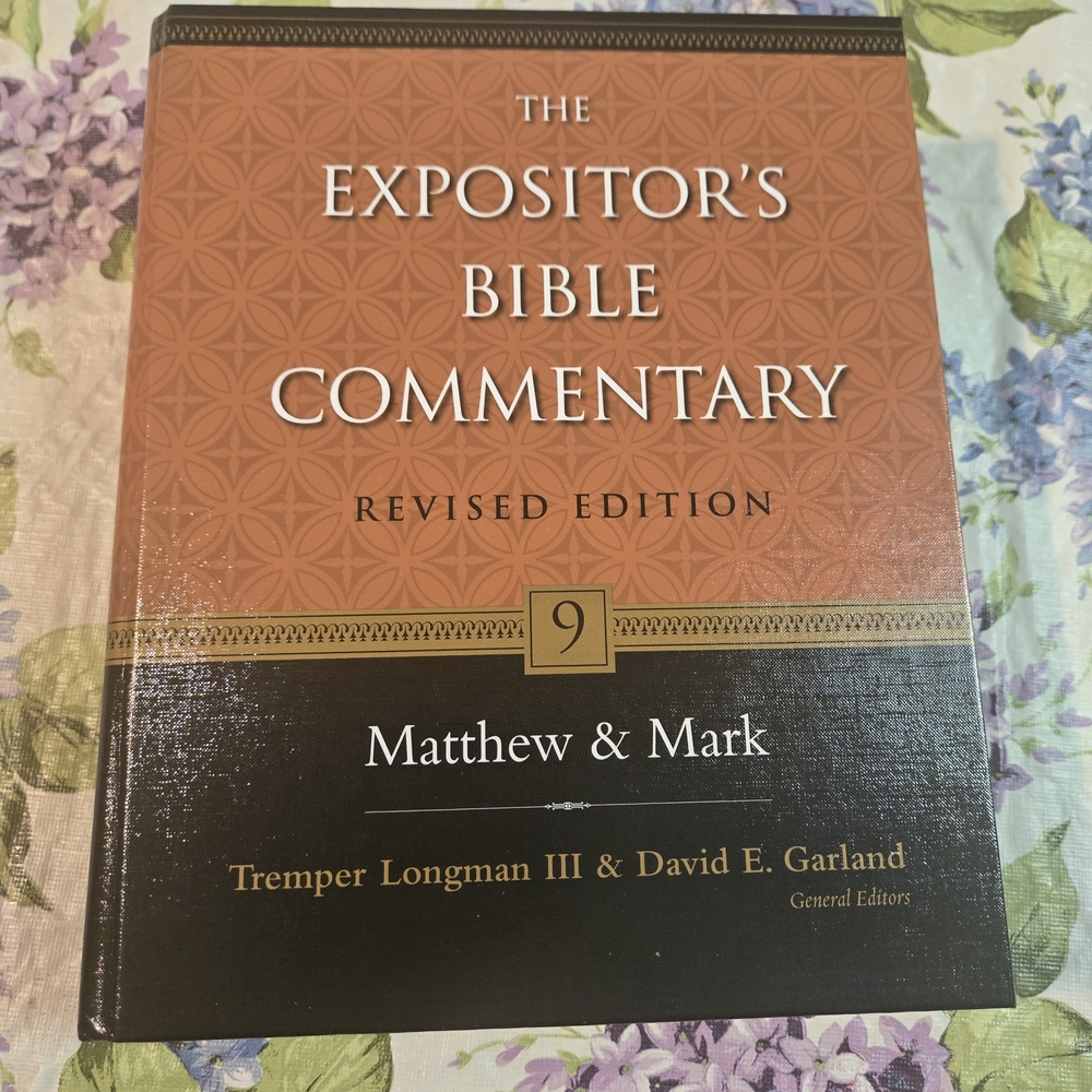 Matthew and Mark (9) (The Expositor's Bible Commentary), Zondervan